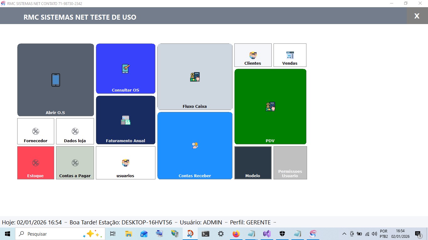 Gestão de Ordens de Serviço (O.S.) PAGAMENTO ÚNICO DONWLOAND